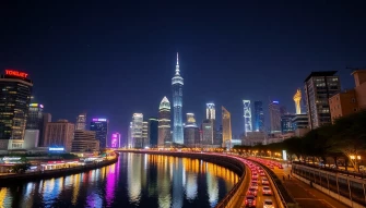 Cities At Night Wallpaper
