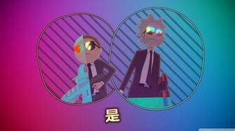 Rick Morty Retrowave Ultra HD Desktop Background Wallpaper For 4k
