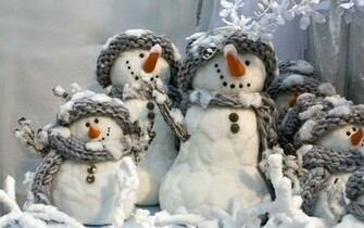 Snowman Wallpaper