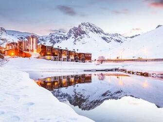 Photos Alps France Tignes Nature Winter Mountains Snow