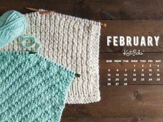 Able February Calendar From Knit Picks