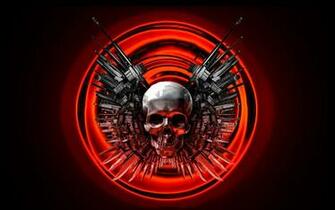 Cool Skulls With Guns Wallpaper Ing Gallery