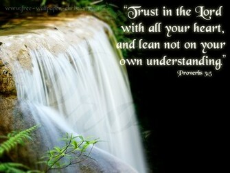 Christian Wallpaper Proverbs