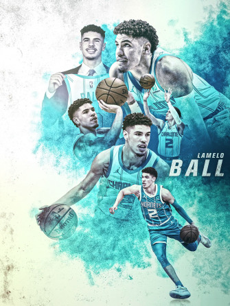 Lamelo Ball Hornets Graphic Brothers Wallpaper