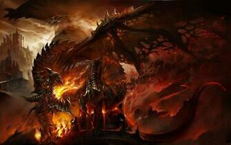 Epic Dragon Background Wallpaper HD