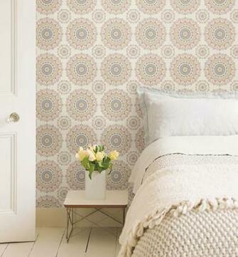 Gemma Light Pink Boho Medallion