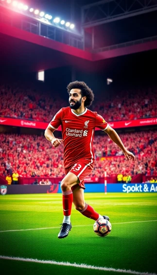 Mohamed Salah Liverpool Wallpaper