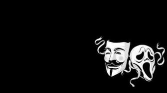 Anonymous Masks Wallpaper