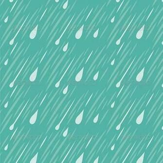 Vector Rain Background Illustration Showers Falling Gentle Spring