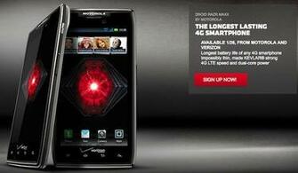 Motorola Droid Razr Maxx Now Officially Available From Verizon