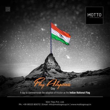 A Day To Commemorate The Adoption Of Tricolor As Indian