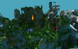 Minecraft Landscape Wallpaper