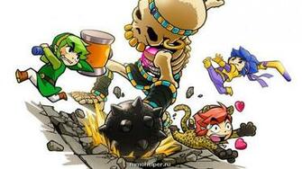 The Legend Of Zelda Triforce Heroes