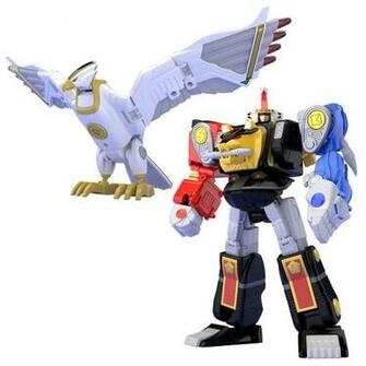 Super Minipla Mighty Morphin Alien Rangers Ninja Megazord White