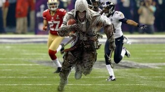 Sports Funny American Football Connor Kenway Wallpaper