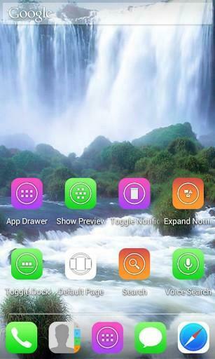 Running Water Theme Screenshot