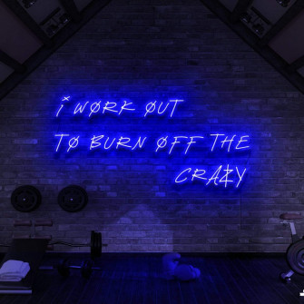 Neon Blue Aesthetic Wallpaper