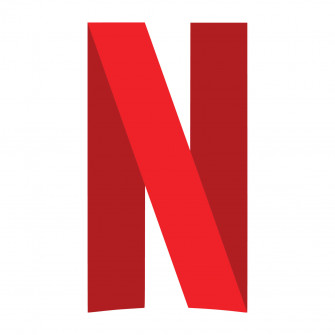 Iconic Red Logo Netflix Background Wallpaper