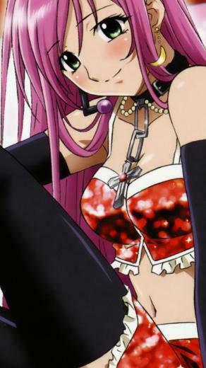 Wallpaper Anime Rosario Vampire Girl Stockings