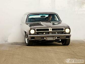 Muscle Car Burnout HD Photo Wallpaper