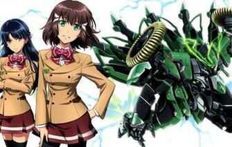 Wallpaper Girl Robot Mecha Manga Saki Shoko Sashinami