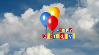 Ballons BirtHDay Celebration Wallpaper
