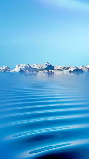 Blue Lake HD Android Wallpaper