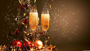 Merry Christmas And Happy New Year Ultra HD Desktop