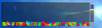 Zero Points Tetris Dual Monitor Wallpaper By Alpheusrgb On