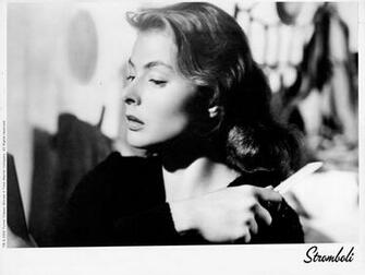 Stromboli Ingrid Bergman Wallpaper