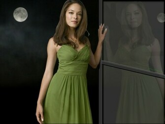 Smallville Lana Lang Reflections Kristin Kreuk Wallpaper