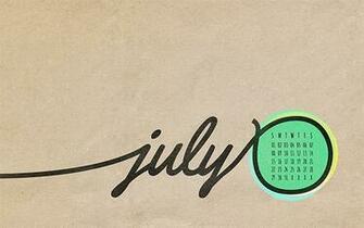 Desktop Wallpaper Calendars For July