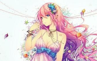 Wallpaper Girl Anime Art Shell Starfish Vocaloid Bracelets