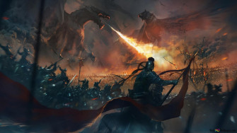 Dragon Epic Battle 4k Wallpaper