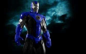 Pin Ironman Wallpaper Blue Light HD Best