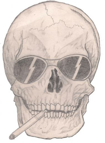 Home Holidays Halloween Draw Cool Skull Pics