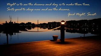 Good Night Quote Wallpaper