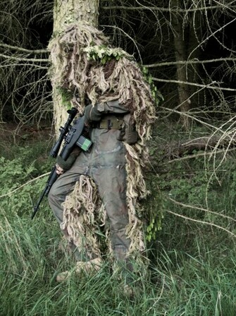 Branch Sniper Instructional Apr My Ghillie Cod Snow