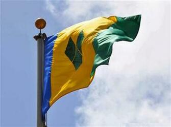 Graafix Flag Of Saint Vincent And The Grenadines