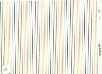 Sports Stripe197d2 Minigraphics Dollhouse Wallpaper 1p