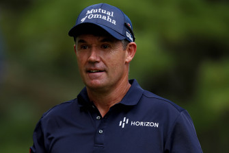 Padraig Harrington In Blue Cap Shirt Wallpaper