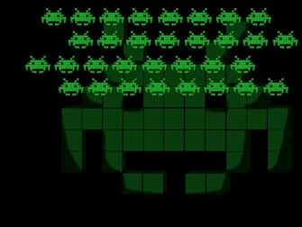 Games Wallpaper Space Invaders