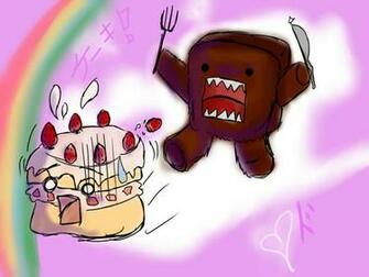 Domo Kun Cake Wallpaper By Akananaki