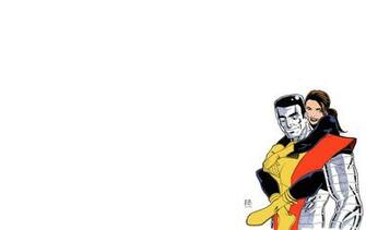 Marvel X Men White Wallpaper