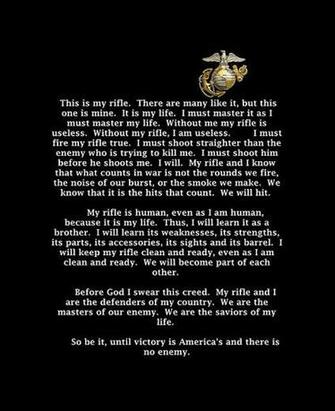 Marine Creed For