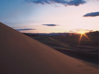 Sand Dune Desktop Wallpaper