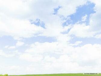 Wallpaper Of Vast Country Field Blue Sky White Cloud