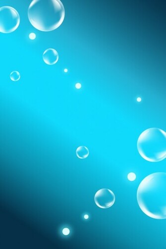 Blue Bubble iPhone Wallpaper HD Gallery