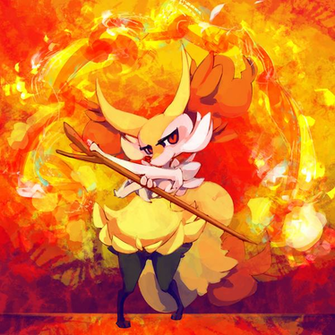 Sd Braixen By Mopomoko
