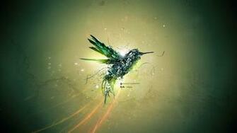 Wallpaper Green Bird Flight HD 1080p Upload At March